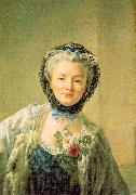  Jean-Germain  Drouais Madame Drouais Sweden oil painting artist